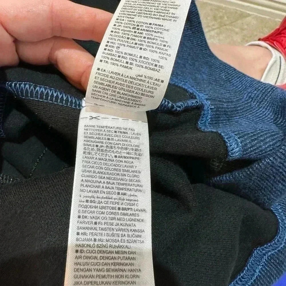 Banana Republic Mens blue Mock Turtleneck with kangaroo pockets size XL … - Picture 7 of 7